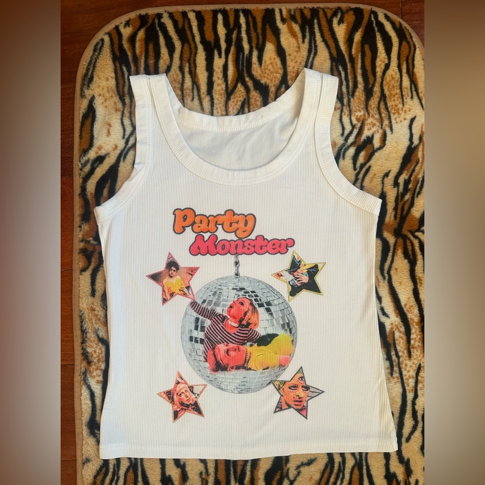 Party Monster movie Tank Top - stretchy and ribbed